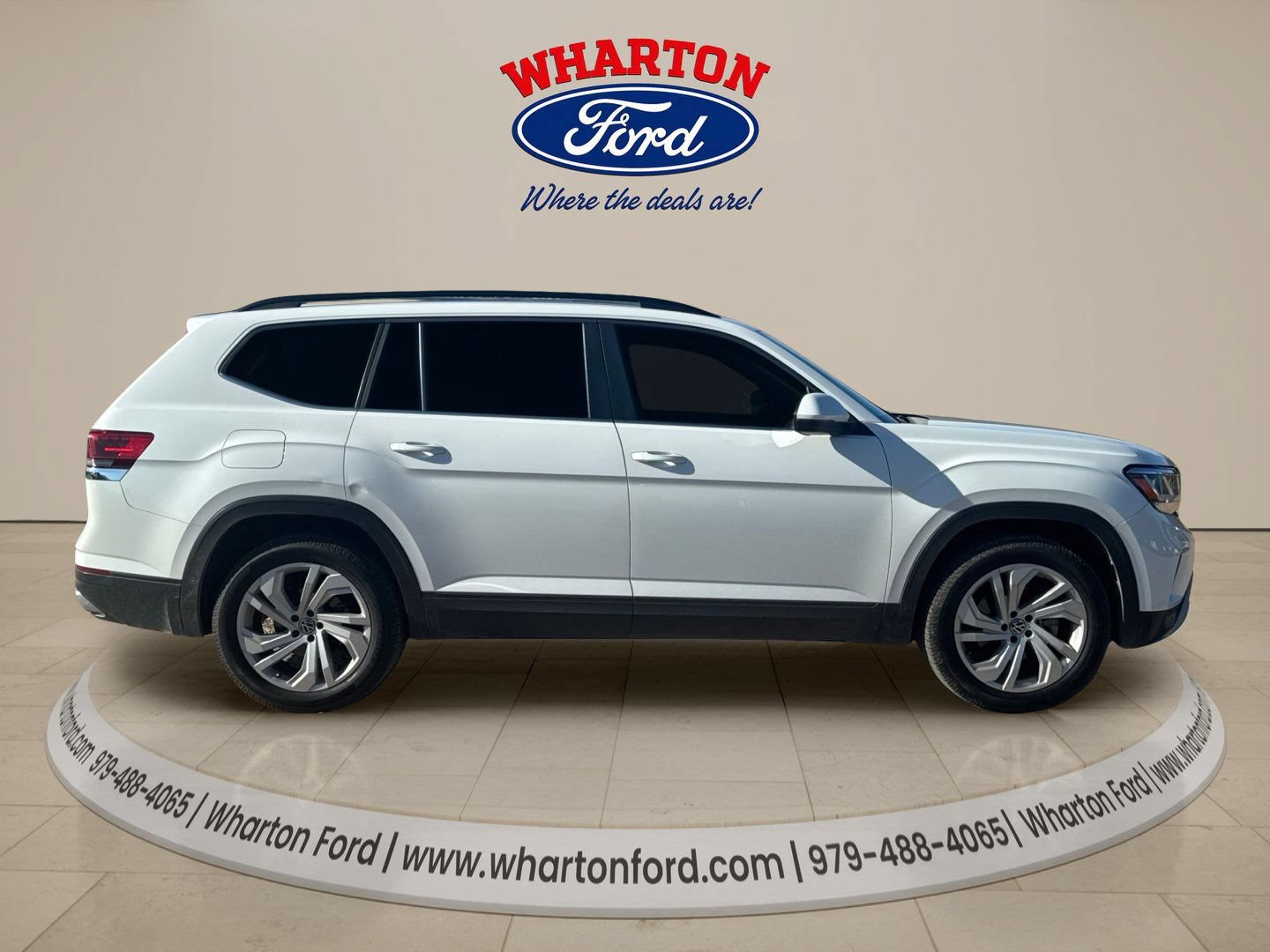 Used 2021 Volkswagen Atlas SE w/ Panoramic Sunroof Package FWD image 7