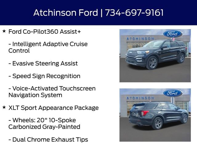 Certified 2024 Ford Explorer XLT w/ Equipment Group 202A AWD/4WD image 17