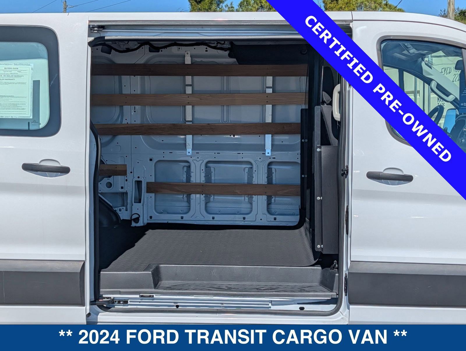 Certified 2024 Ford Transit 250 Low Roof w/ Exterior Upgrade Package image 14