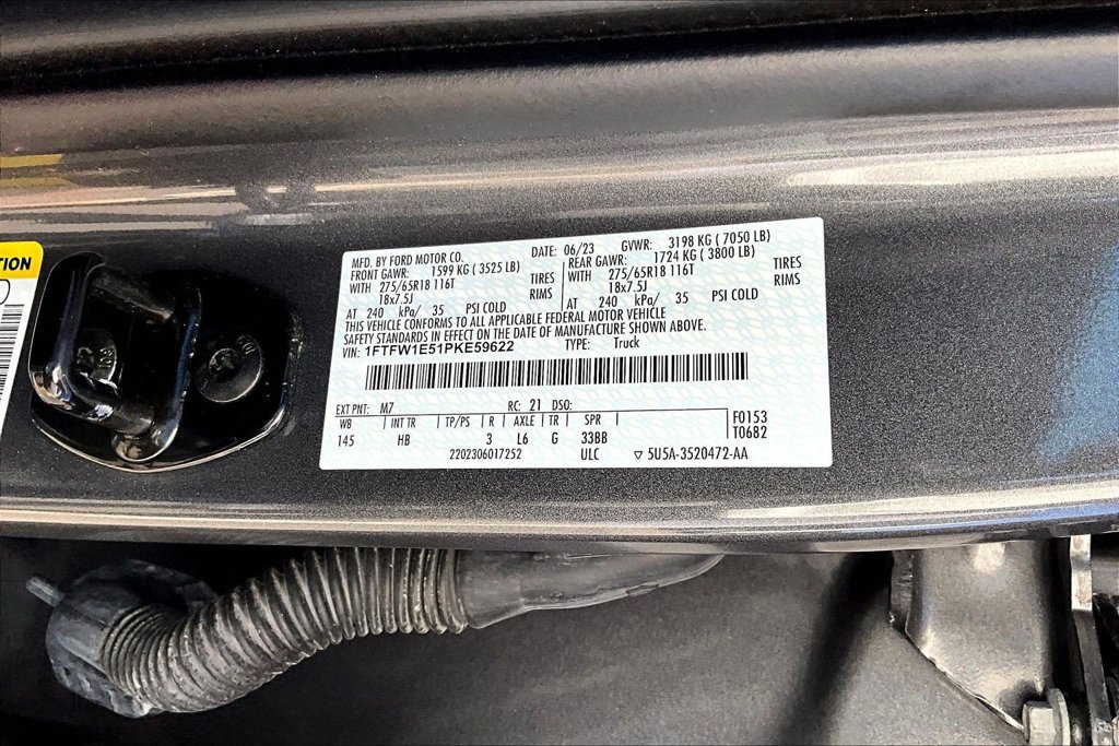 Certified 2023 Ford F150 Lariat w/ Bed Utility Package AWD/4WD image 22