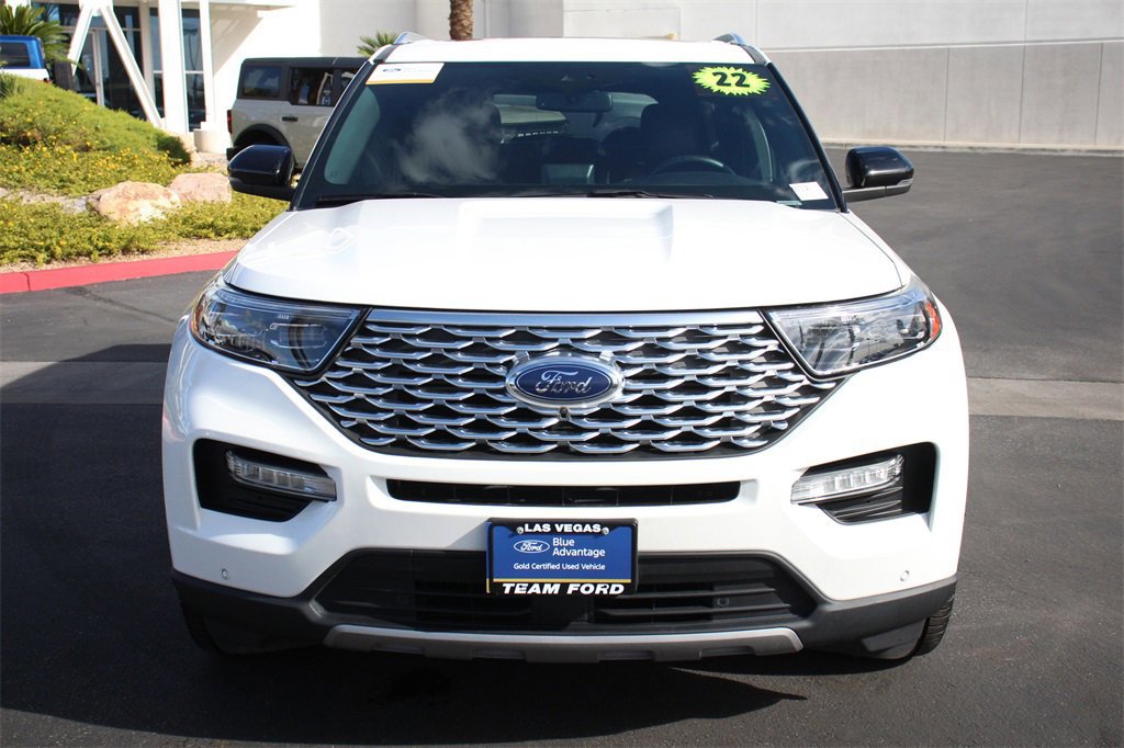 Certified 2022 Ford Explorer Platinum w/ Equipment Group 601A image 11