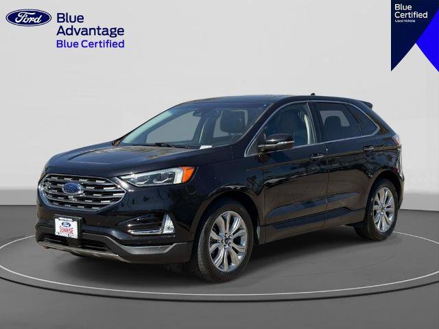 Certified 2019 Ford Edge Titanium w/ Equipment Group 301A AWD/4WD image 1
