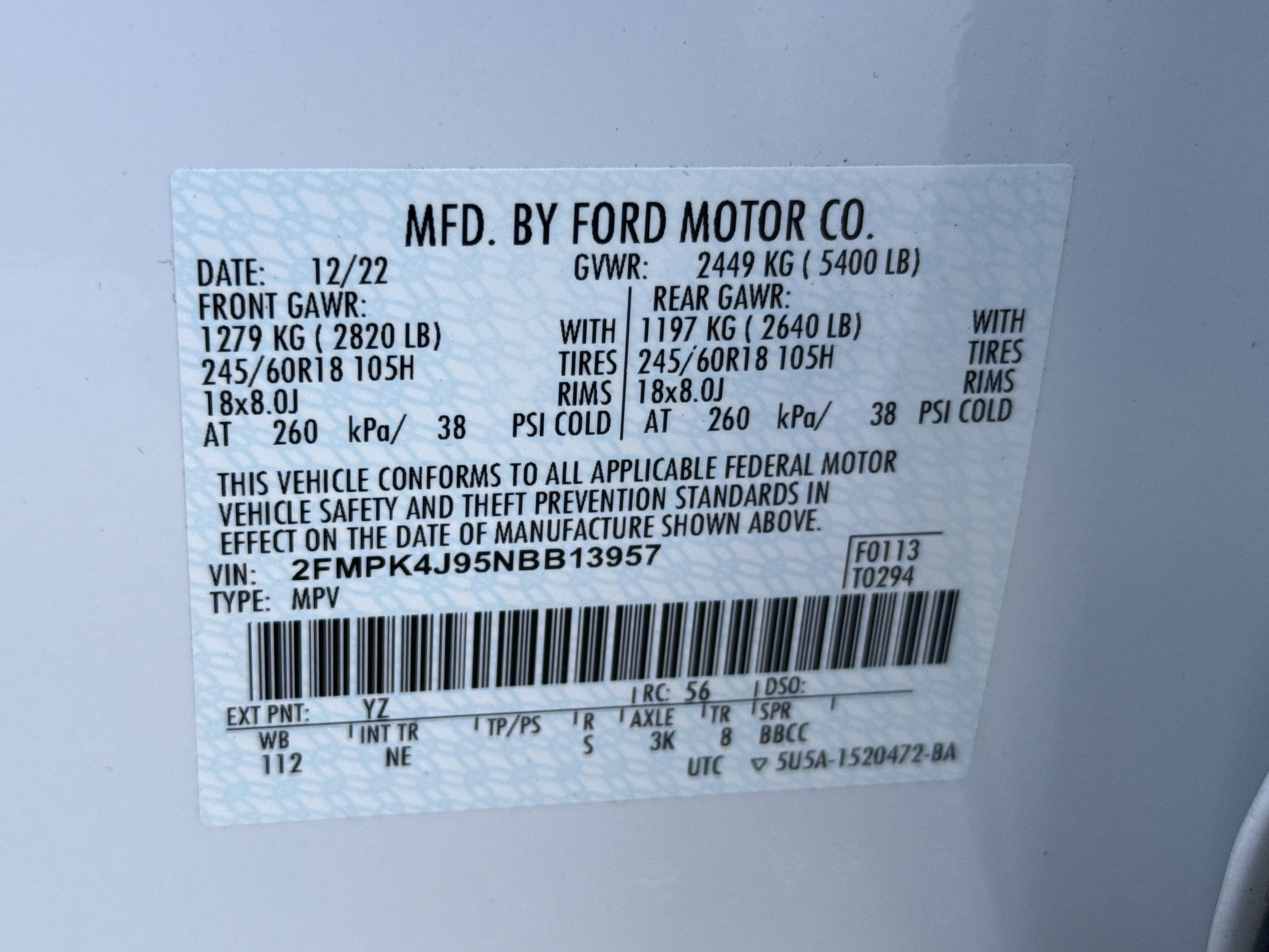 Certified 2022 Ford Edge SEL w/ Sport Appearance Package image 30