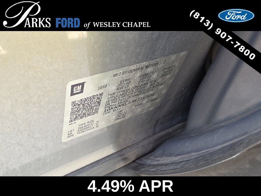 Used 2019 GMC Acadia SLE FWD image 32