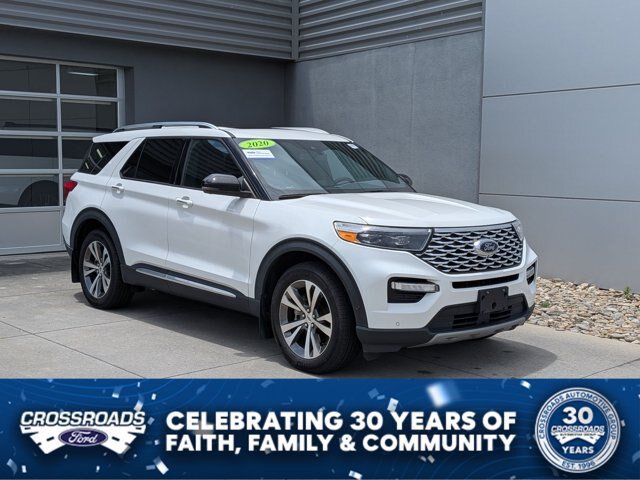 Certified 2020 Ford Explorer Platinum w/ Premium Technology Package
