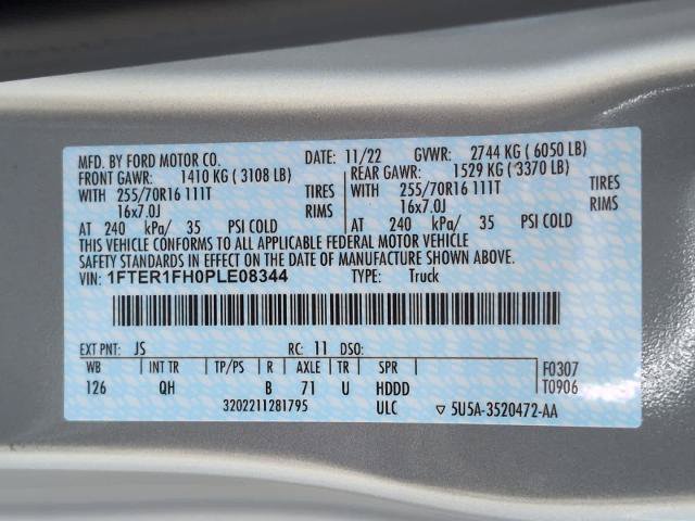 Certified 2023 Ford Ranger XL AWD/4WD image 24