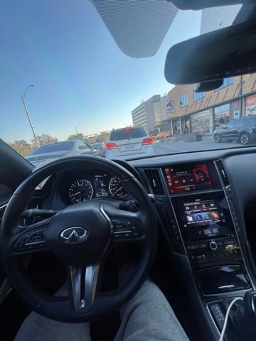 Used 2022 INFINITI Q50 Red Sport 400 w/ Carbon Fiber Package AWD/4WD image 6