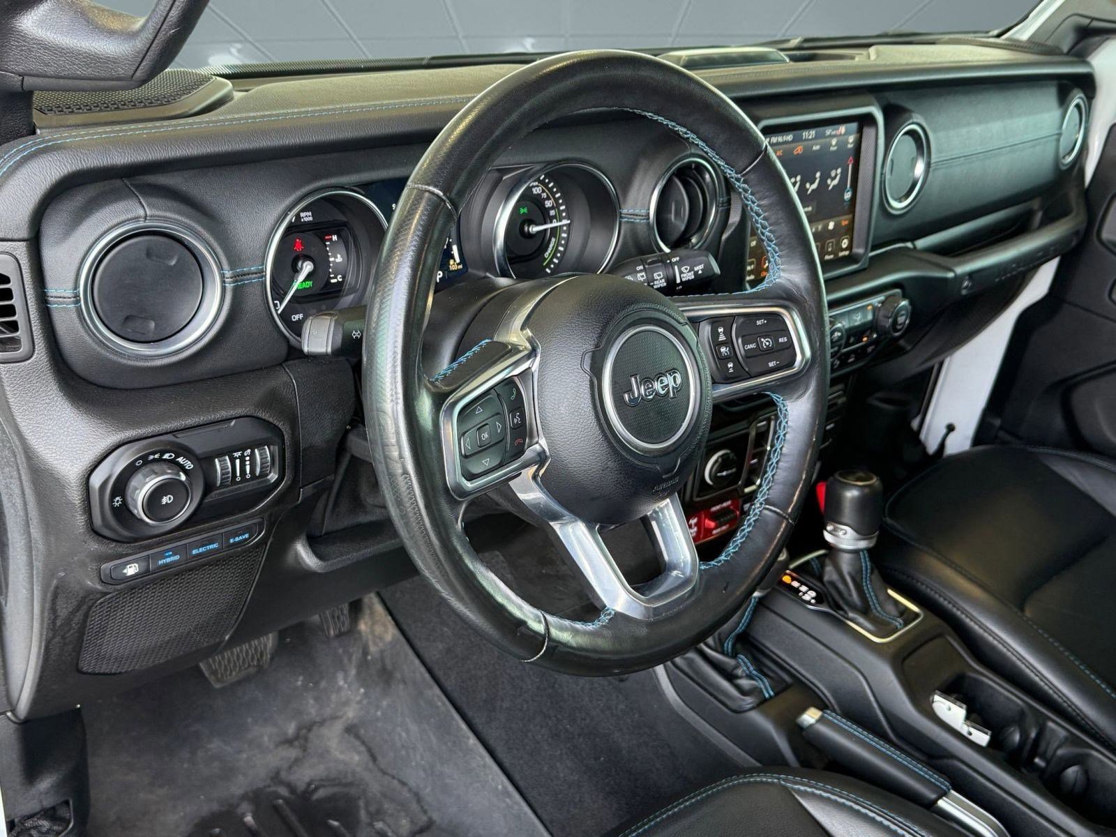 Used 2021 Jeep Wrangler Unlimited Rubicon 4xe w/ Steel Bumper Group image 9