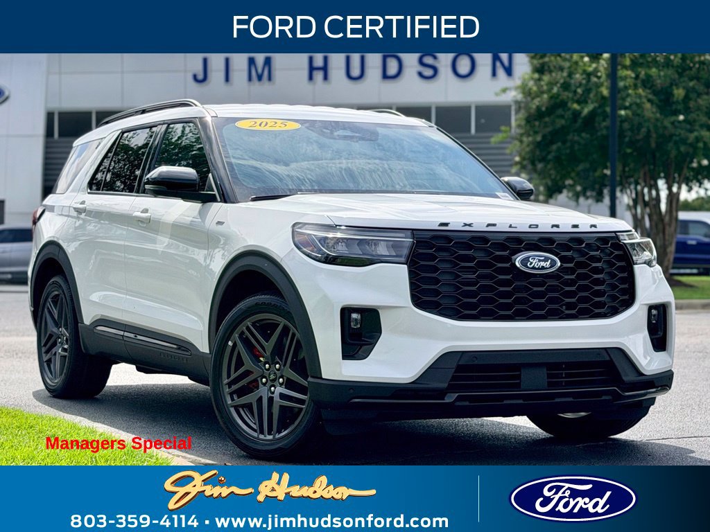 Certified 2025 Ford Explorer ST-Line w/ ST-Line Street Pack AWD/4WD image 1