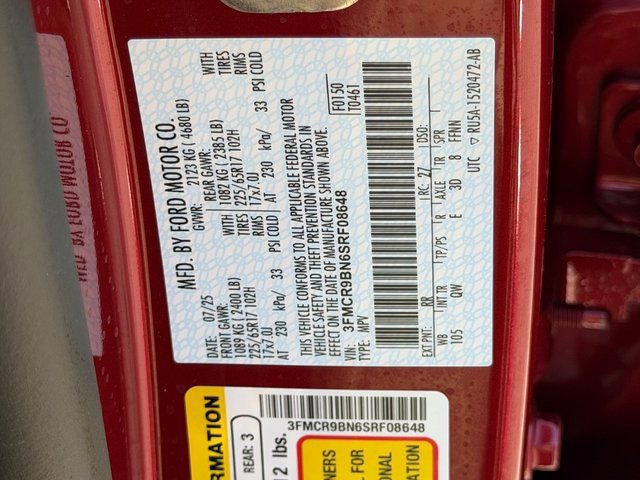 Certified 2025 Ford Bronco Sport Big Bend w/ Convenience Package AWD/4WD image 35