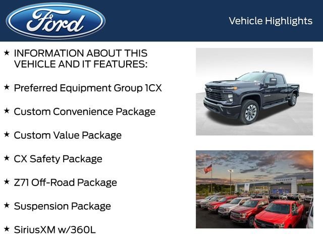 Used 2024 Chevrolet Silverado 2500 Custom w/ Custom Value Package AWD/4WD image 4