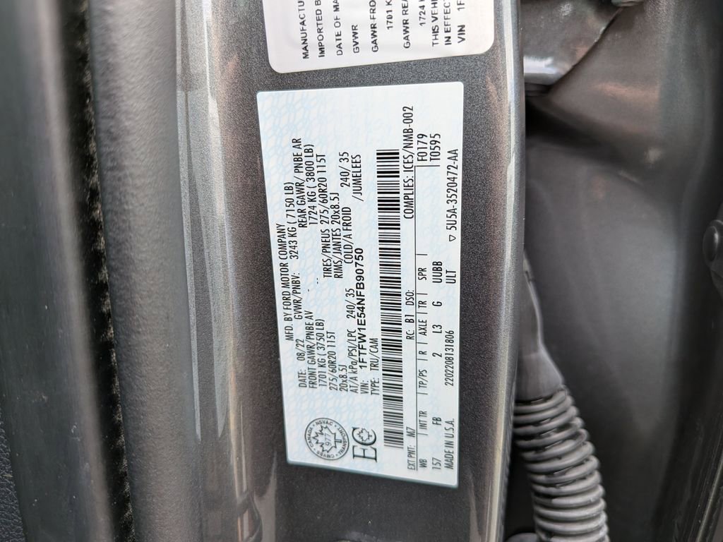Certified 2022 Ford F150 XLT w/ Equipment Group 302A High AWD/4WD image 41