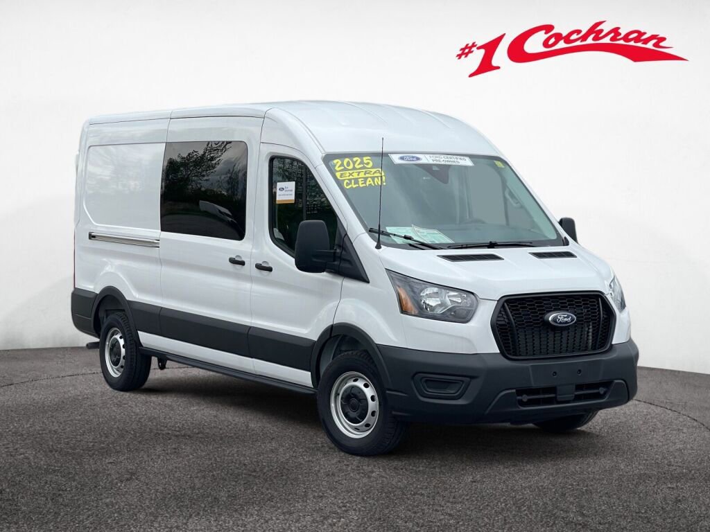 Certified 2025 Ford Transit 150 148 Medium Roof w/ Interior Upgrade Package