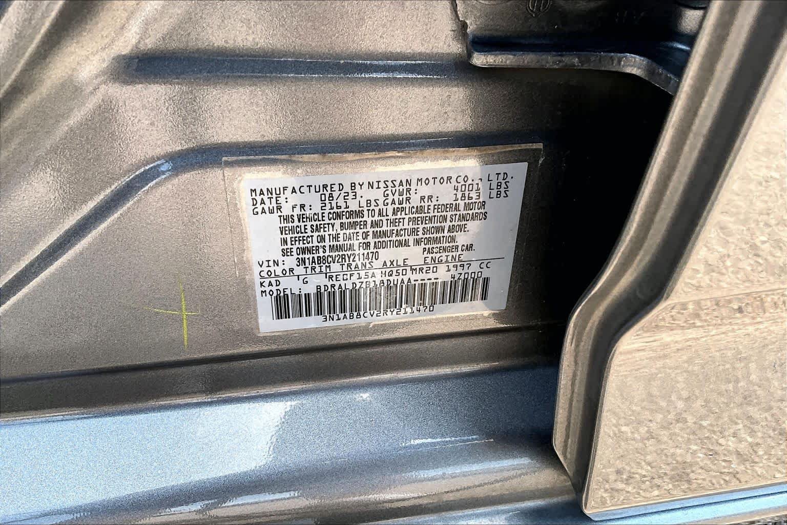 Used 2024 Nissan Sentra SV w/ All-Weather Package FWD image 34
