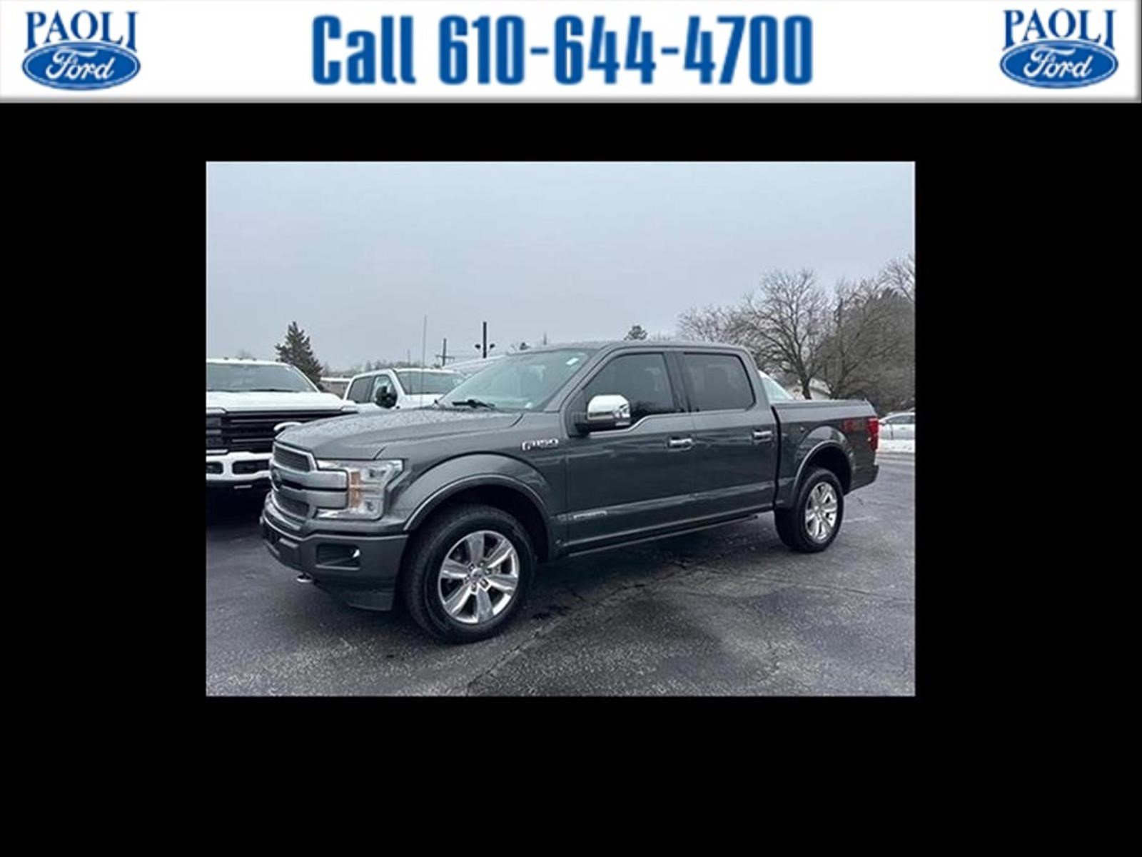Certified 2019 Ford F150 Platinum w/ Equipment Group 701A Luxury
