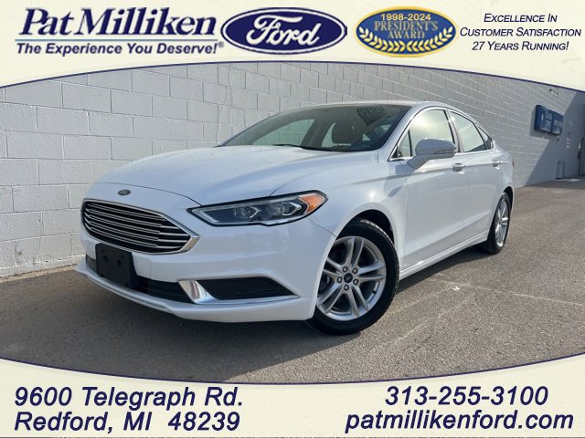 Certified 2018 Ford Fusion SE w/ Fusion SE Technology Package image 1
