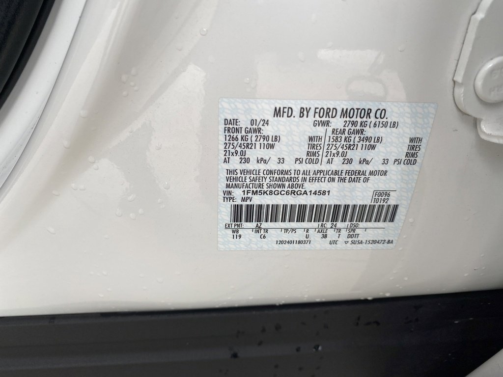 Certified 2024 Ford Explorer ST w/ Equipment Group 401A image 33