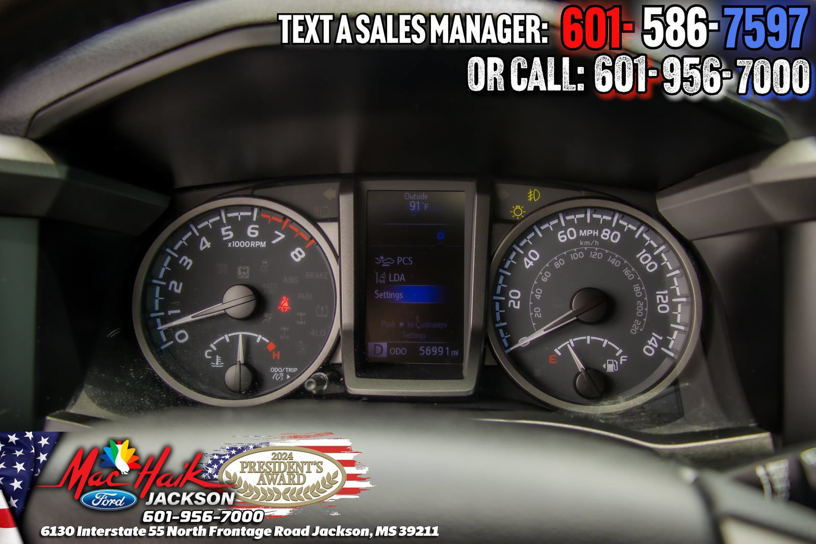 Used 2021 Toyota Tacoma TRD Off-Road w/ Technology Package AWD/4WD image 13