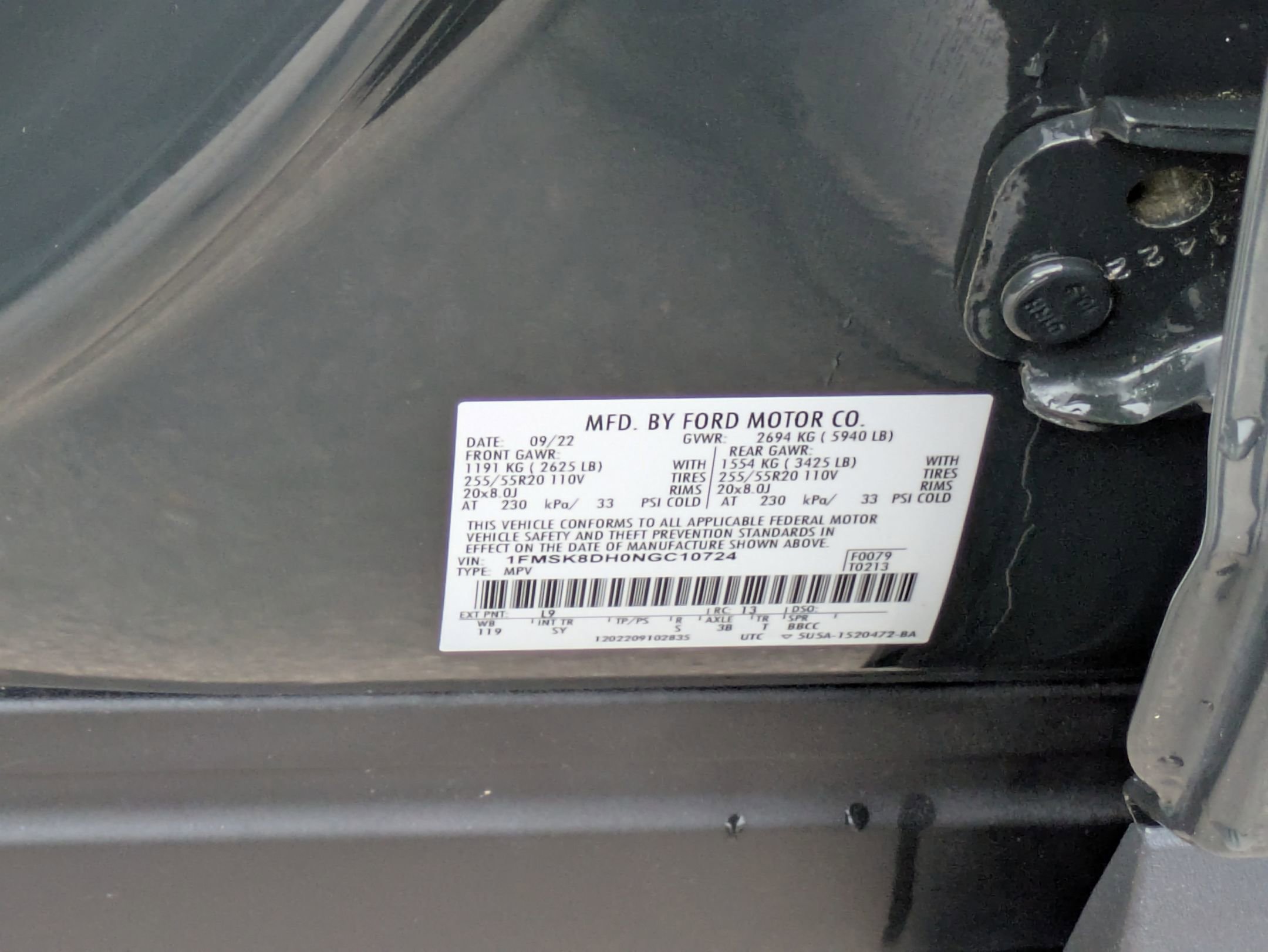 Certified 2022 Ford Explorer XLT w/ Equipment Group 202A image 45