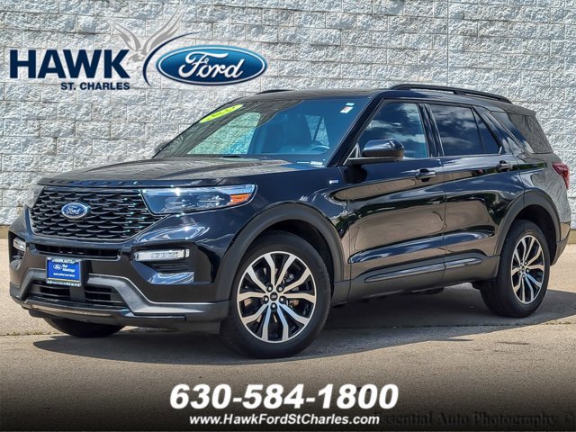 Certified 2022 Ford Explorer ST-Line w/ Class IV Trailer Tow Package