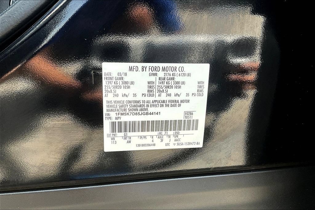 Certified 2018 Ford Explorer XLT w/ Equipment Group 202A FWD image 17