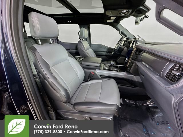 Certified 2023 Ford F150 Lightning Lariat w/ Equipment Group 511A High image 30