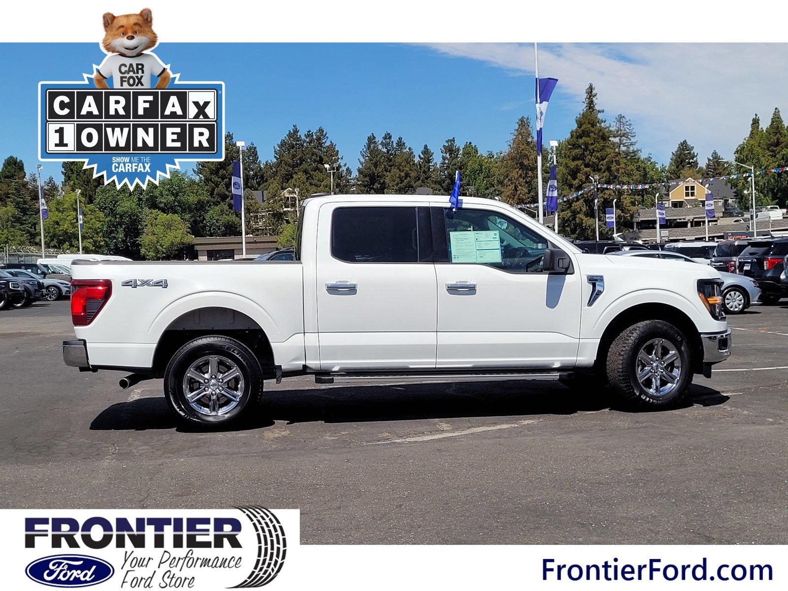 Certified 2025 Ford F150 XLT w/ Equipment Group 301A Standard AWD/4WD image 4