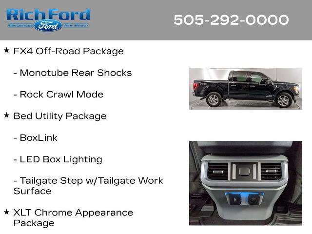 Certified 2023 Ford F150 XLT w/ Equipment Group 301A Mid AWD/4WD image 24