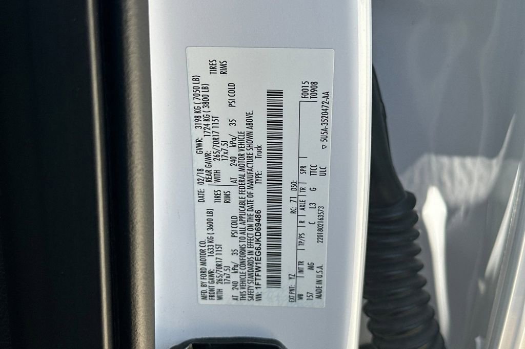 Certified 2018 Ford F150 XLT w/ Equipment Group 301A Mid AWD/4WD image 30