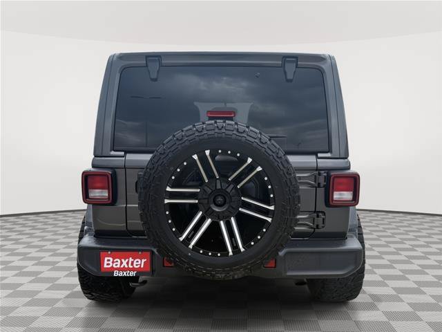 Used 2020 Jeep Wrangler Unlimited Sahara w/ Uconnect 4C Nav & Sound Group AWD/4WD image 8