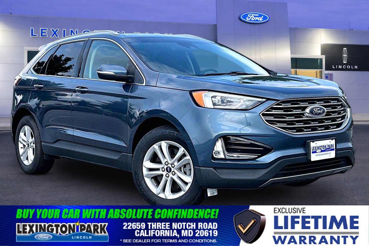 Certified 2019 Ford Edge SEL w/ Equipment Group 201A