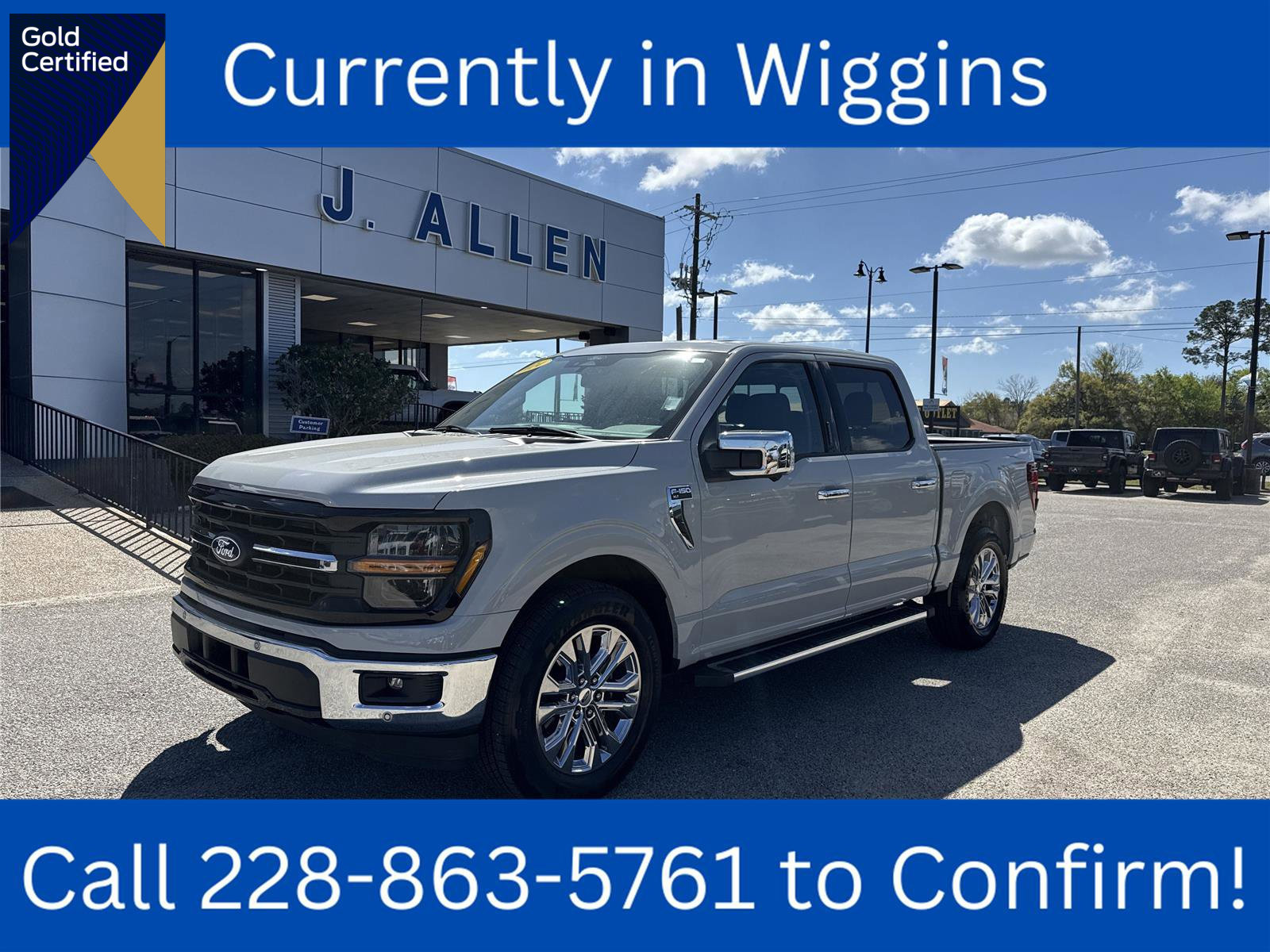 Certified 2024 Ford F150 XLT w/ Equipment Group 302A MID