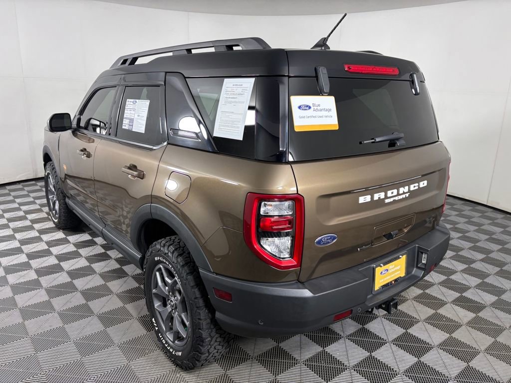 Certified 2022 Ford Bronco Sport Badlands w/ Premium Package image 3