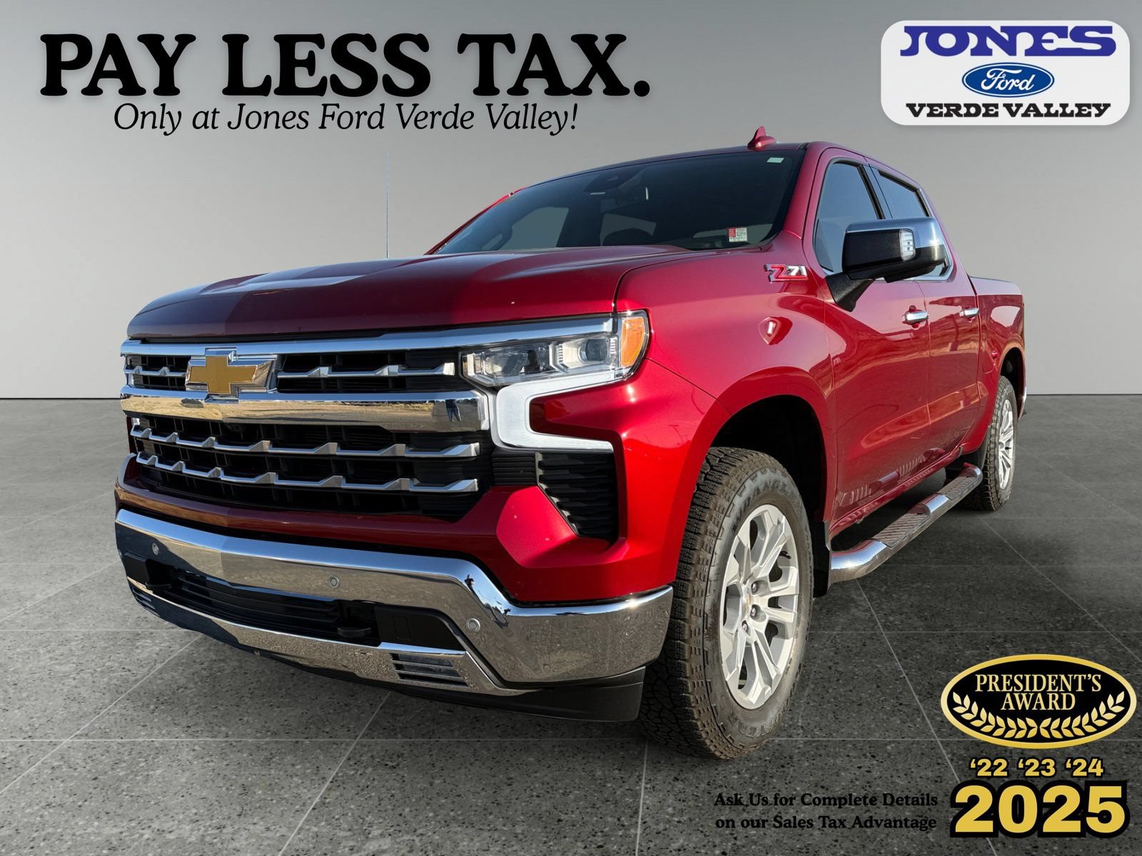 Used 2025 Chevrolet Silverado 1500 LTZ w/ Z71 Off-Road Package AWD/4WD image 1