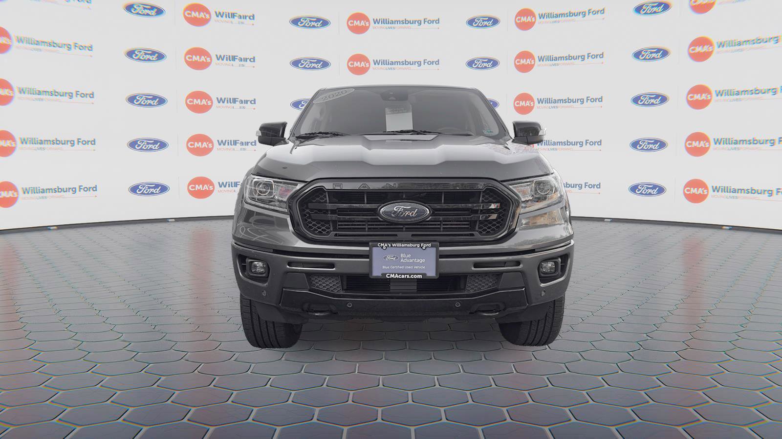 Certified 2020 Ford Ranger Lariat w/ Equipment Group 501A Mid image 2