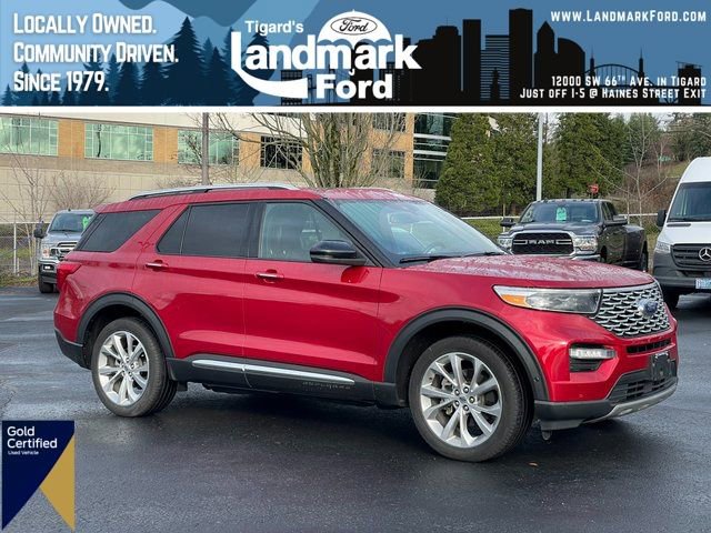 Certified 2021 Ford Explorer Platinum w/ Equipment Group 601A