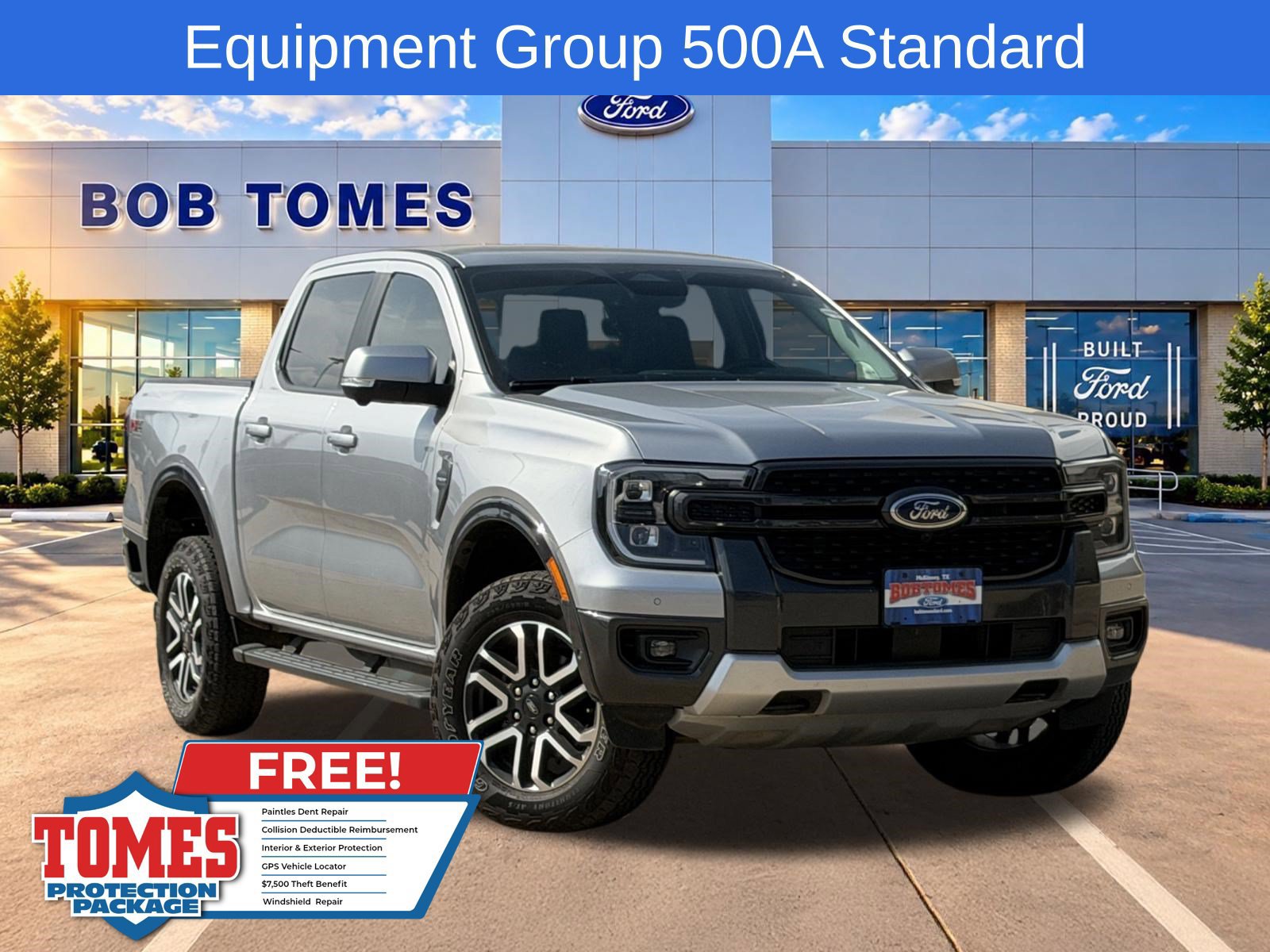 Certified 2024 Ford Ranger Lariat w/ FX4 Off-Road Package