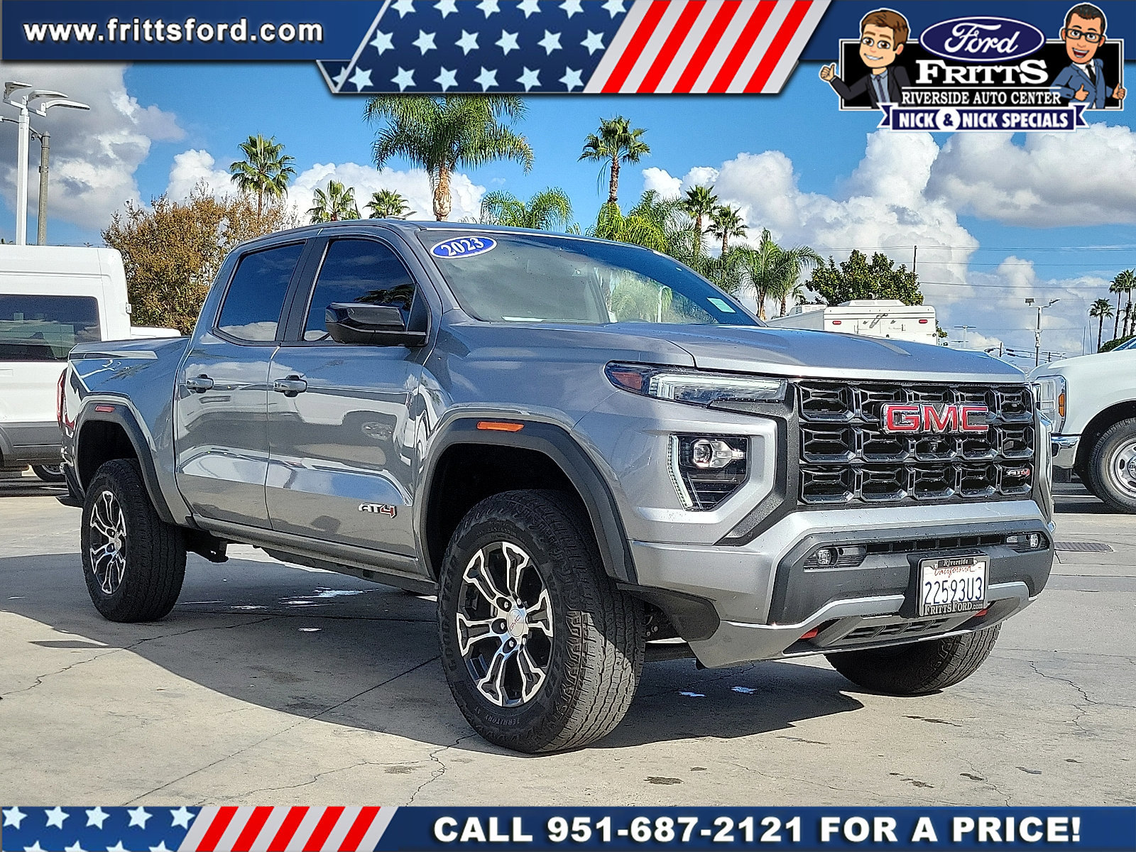 Used 2023 GMC Canyon AT4 w/ AT4 Premium Package image 3
