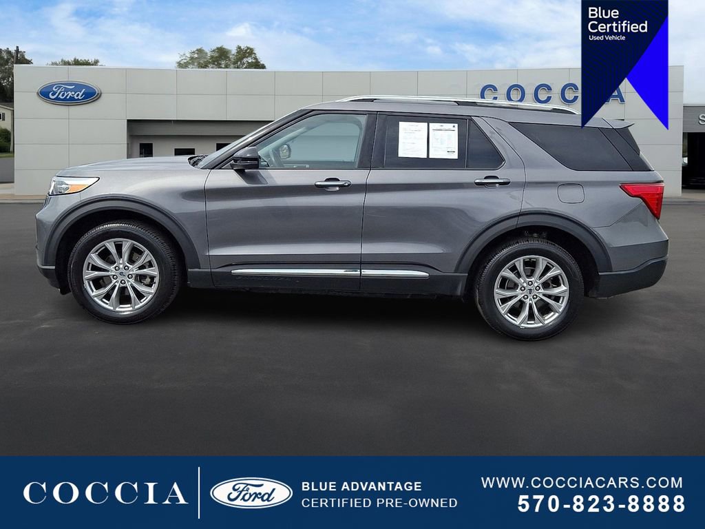 Certified 2021 Ford Explorer Limited w/ Equipment Group 301A image 7