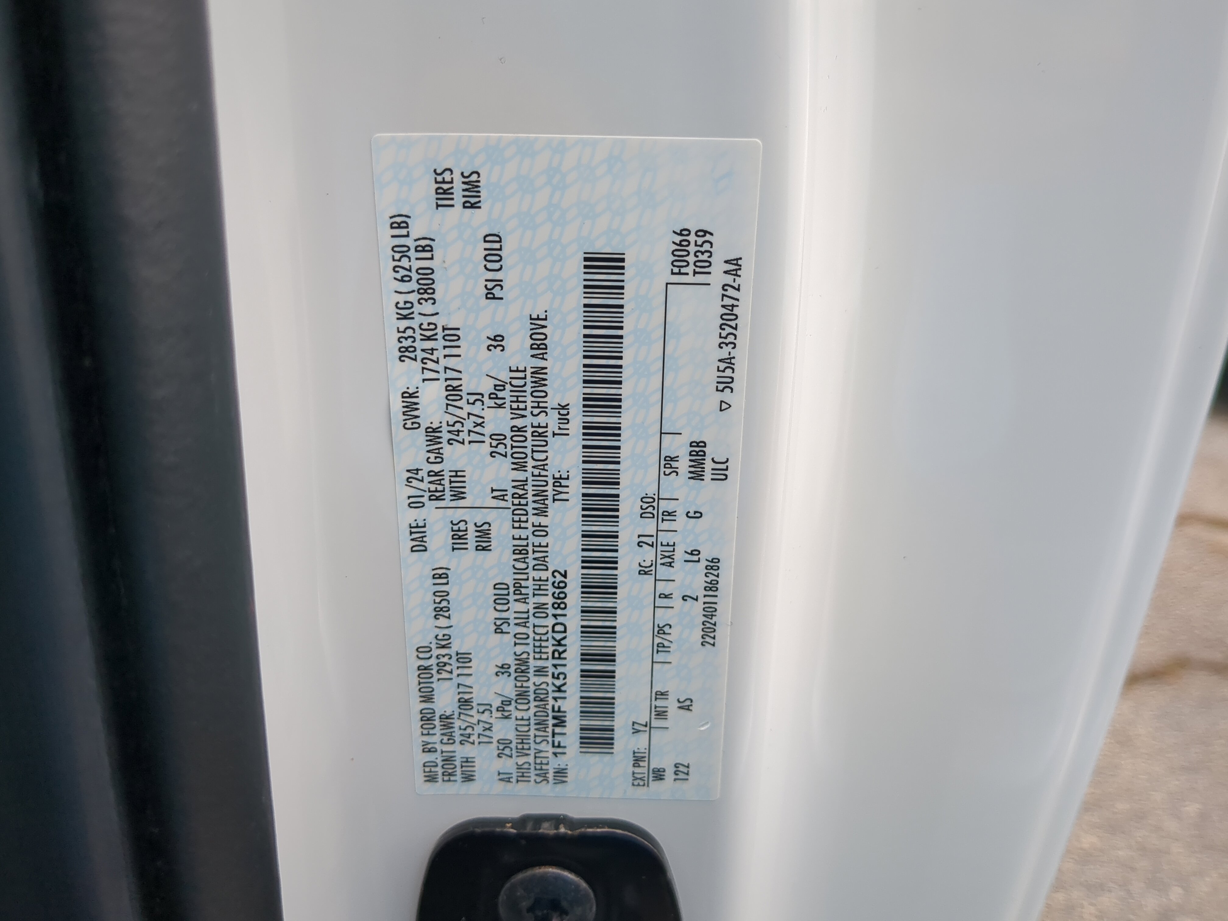 Certified 2024 Ford F150 XL RWD image 25