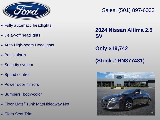 Used 2024 Nissan Altima 2.5 SV FWD image 24