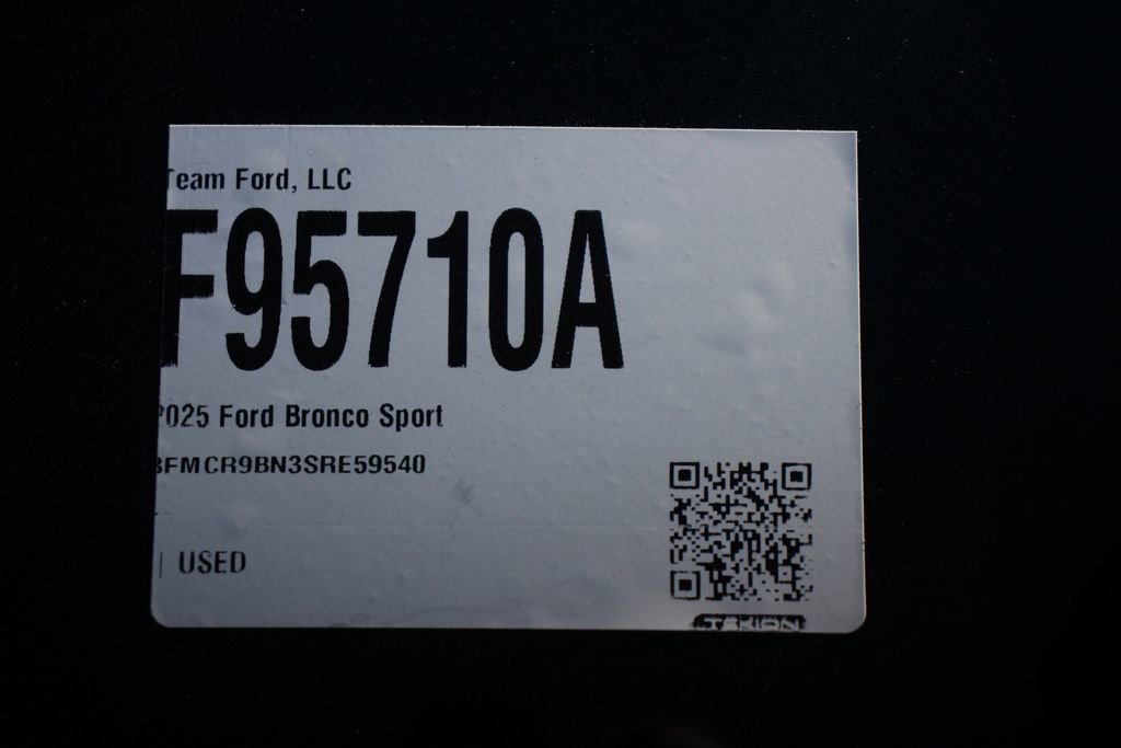 Certified 2025 Ford Bronco Sport Big Bend AWD/4WD image 30