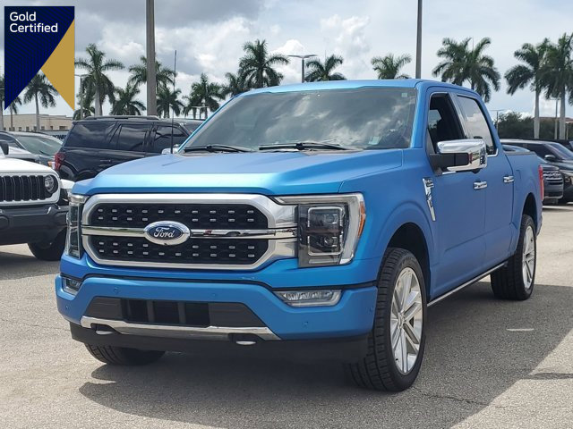 Certified 2021 Ford F150 Platinum w/ Equipment Group 701A High image 1