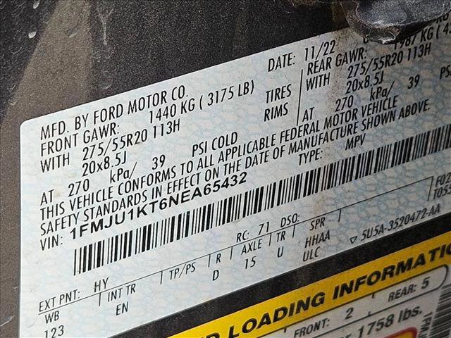 Certified 2022 Ford Expedition Limited RWD image 15