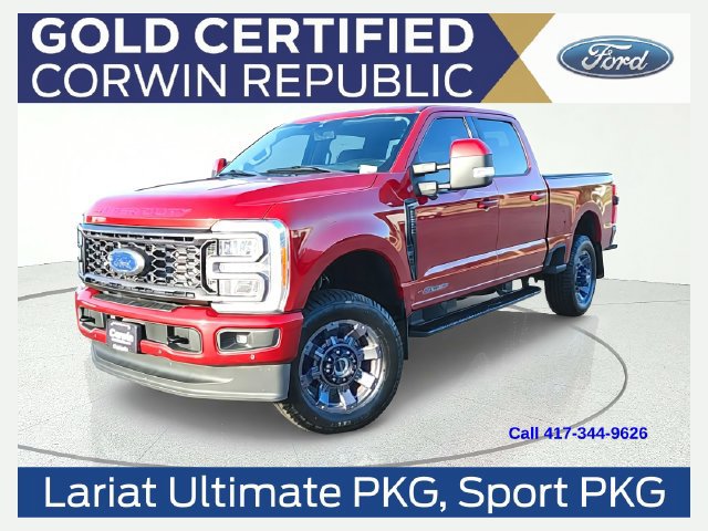 Certified 2023 Ford F350 Lariat w/ Lariat Ultimate Package AWD/4WD 360° Tour