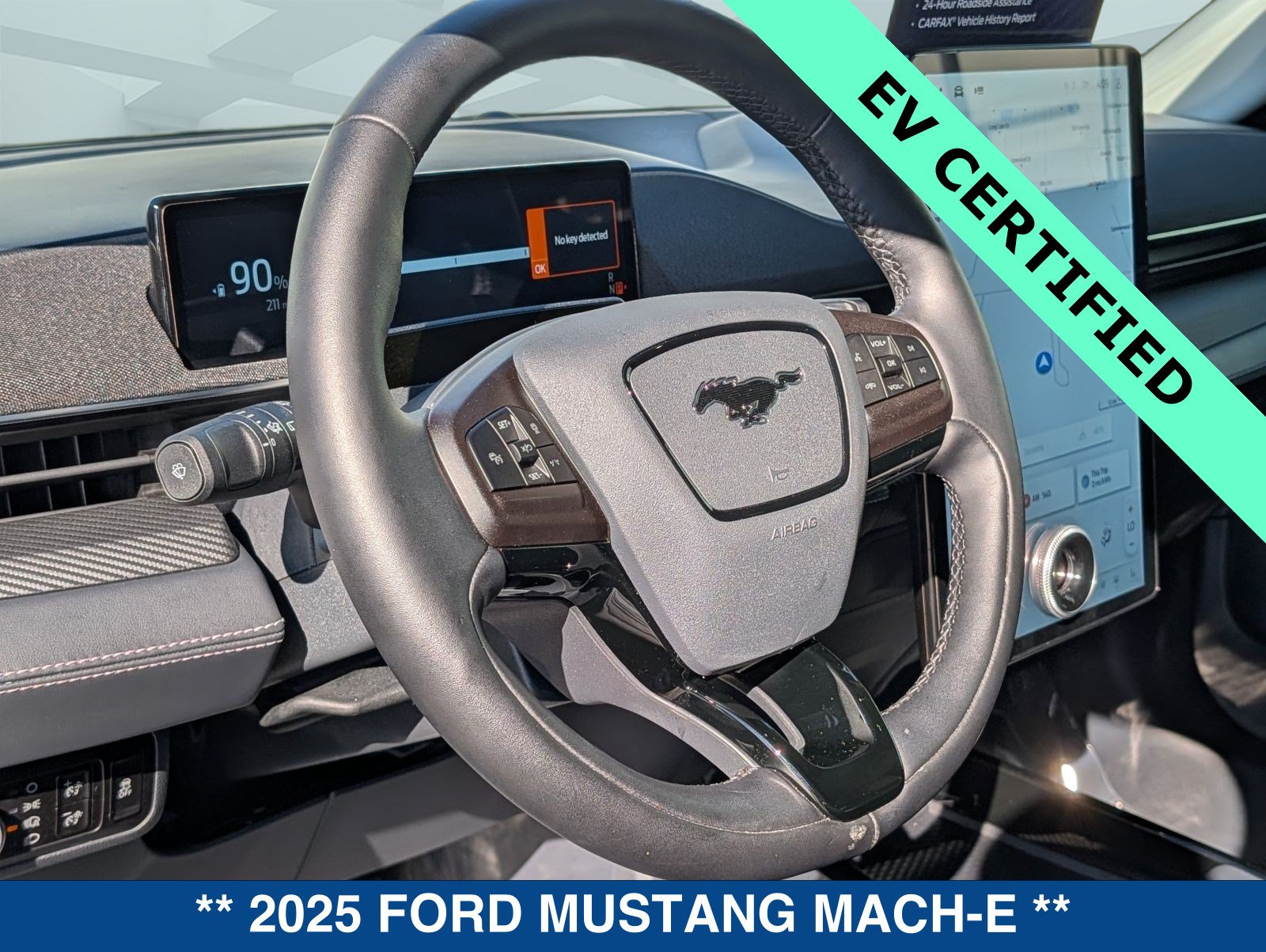 Certified 2025 Ford Mustang Mach-E Select w/ Comfort Package Lite RWD image 23