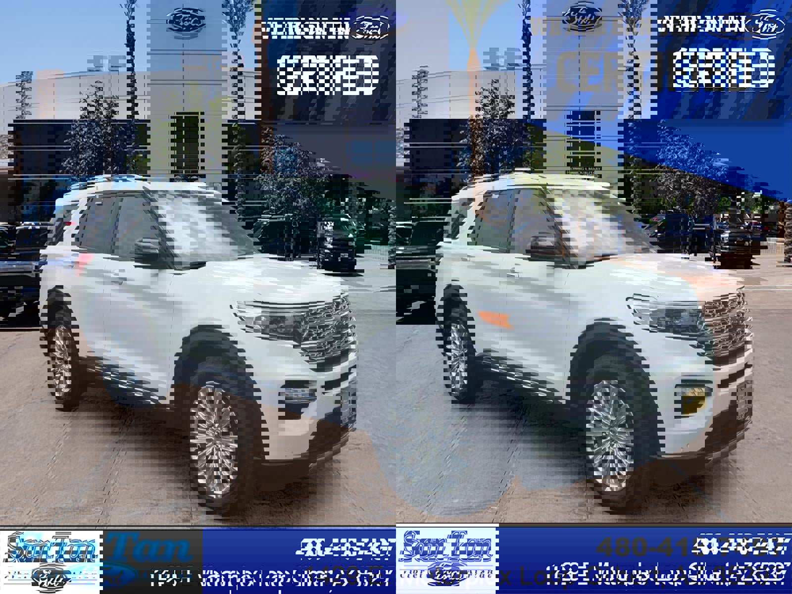 Certified 2023 Ford Explorer Limited w/ Limited Technology Package