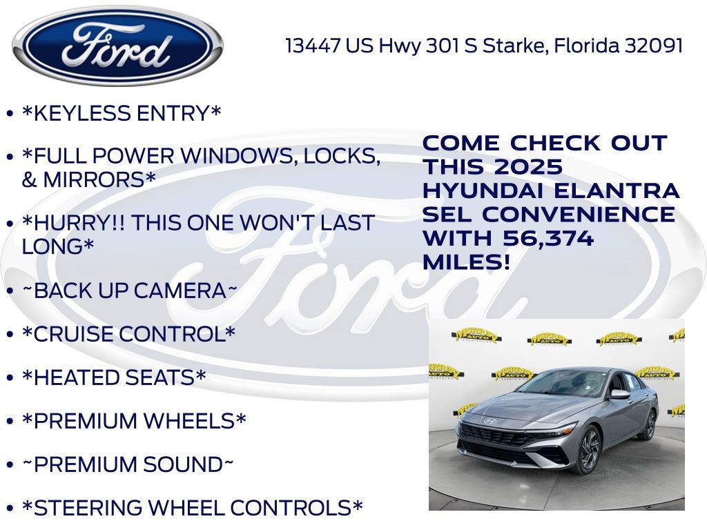 Used 2025 Hyundai Elantra SEL FWD image 12