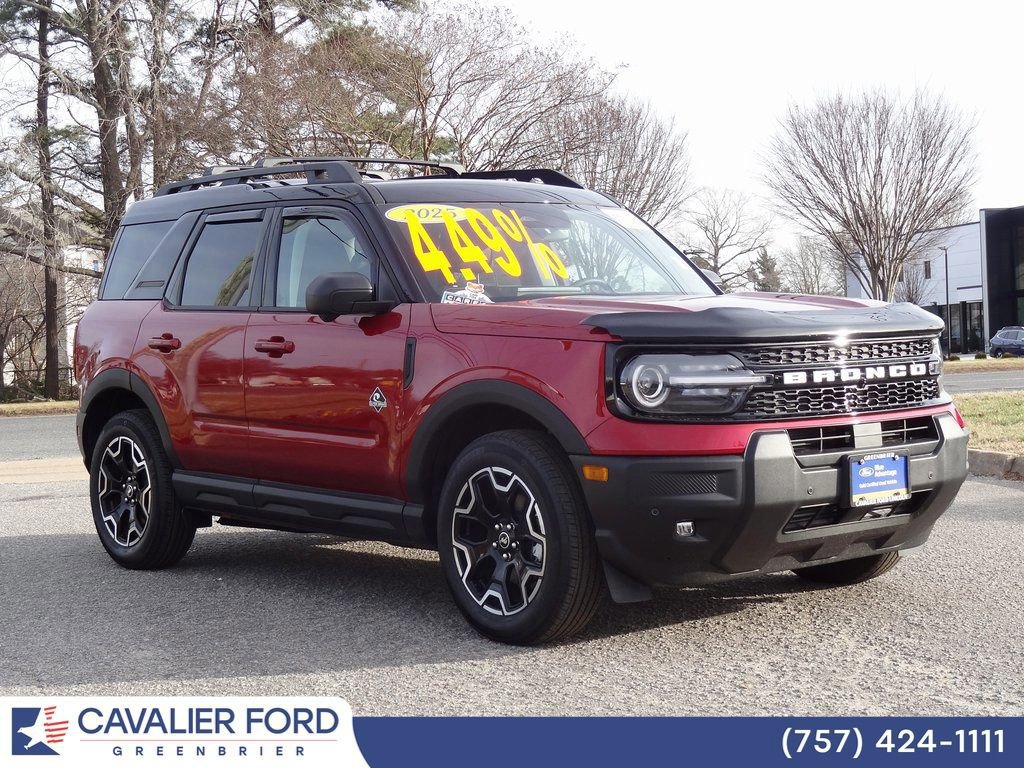 Certified 2025 Ford Bronco Sport Outer Banks w/ Outer Banks Tech Package+ image 9