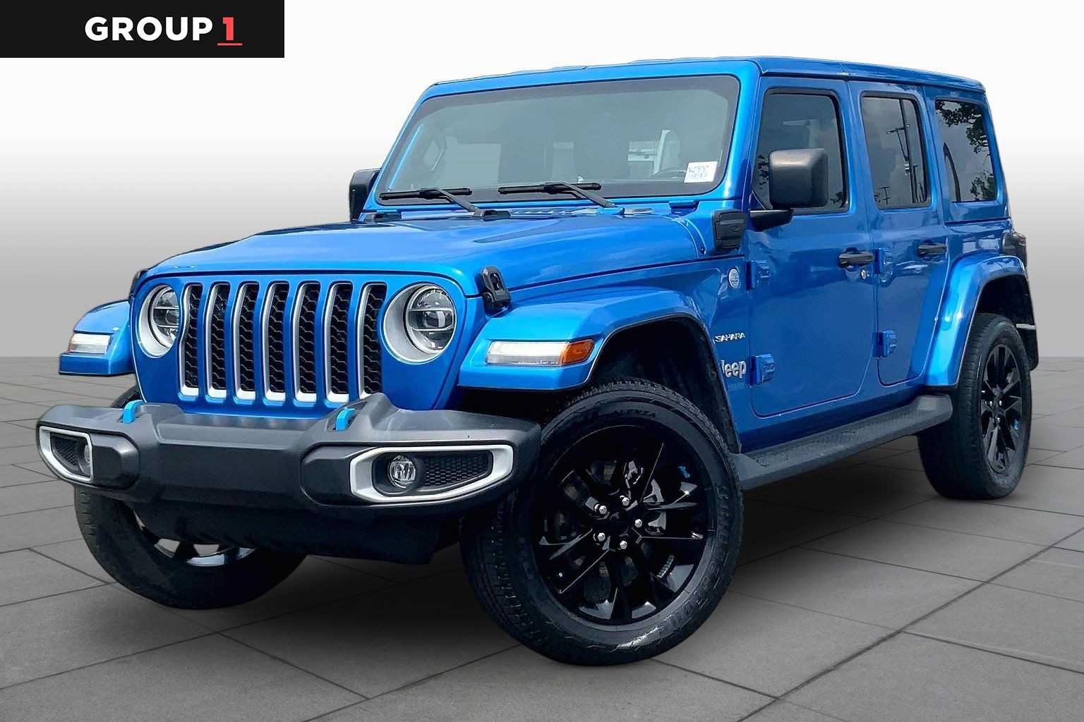 Used 2022 Jeep Wrangler Unlimited Sahara w/ Cold Weather Group AWD/4WD image 1